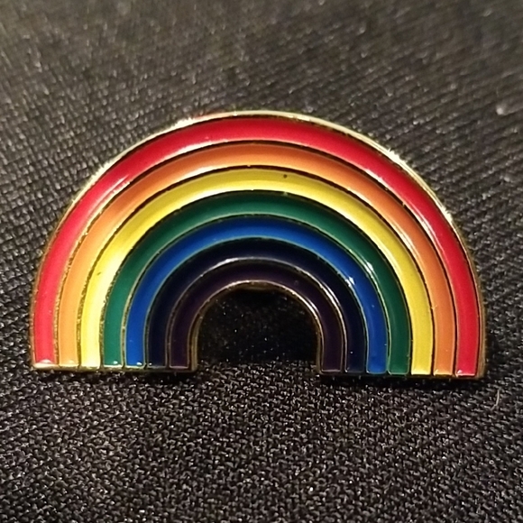Colorful Rainbow Enamel Pin PRIDE SPECIAL!!! - Picture 1 of 1